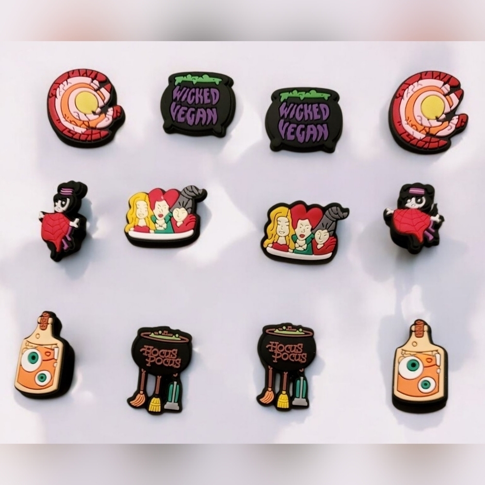Hocus Pocus Croc Charms